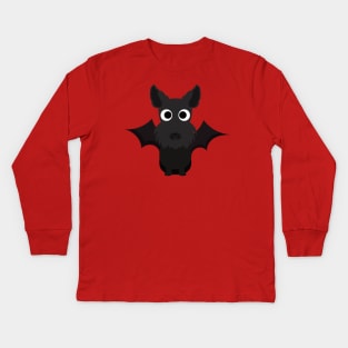 Scottish Terrier Halloween Fancy Dress Costume Kids Long Sleeve T-Shirt